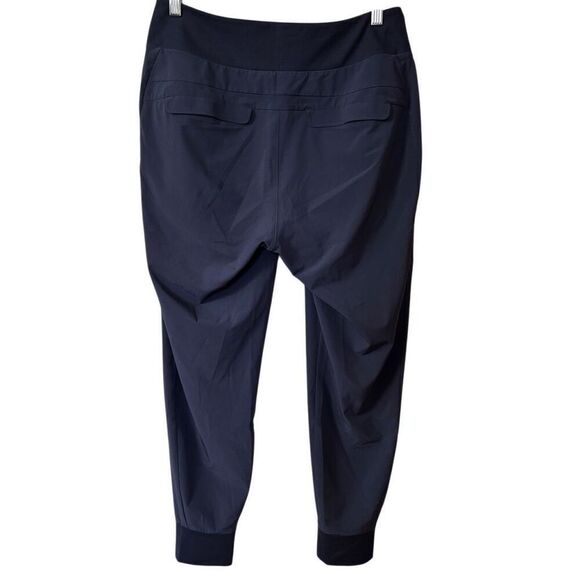 Athleta Soho Jogger Pant Navy Blue Athletic Athleisure Travel Women’s 8 Petite - Picture 3 of 10